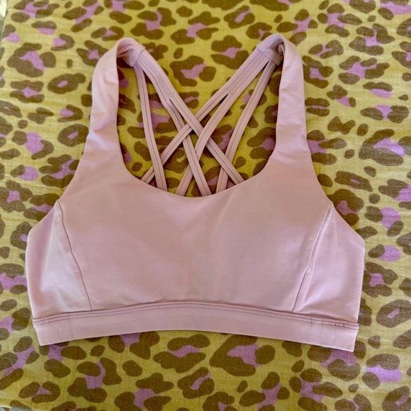 Lululemon Free To Be Serene Bra *C/D cup 🌸 Rose Quartz - Picture 3 of 11